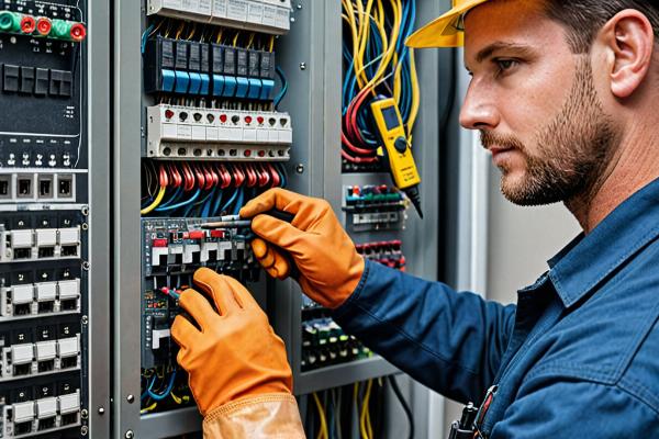 Electrical repair work