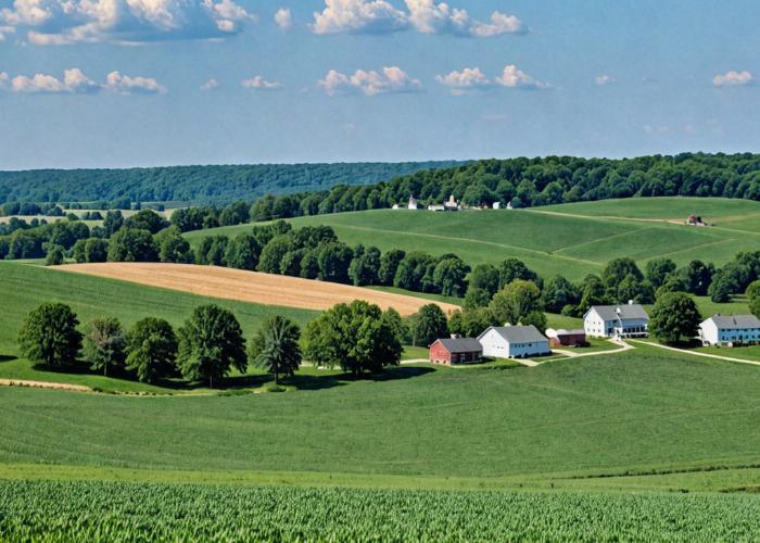 Southeast Ohio landscape and communities